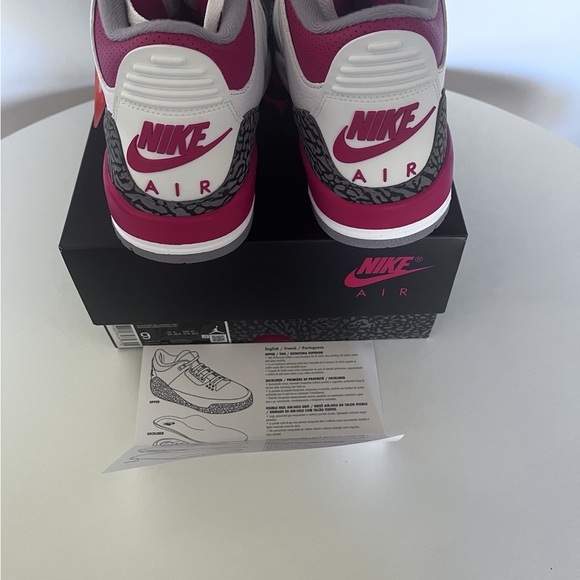 Nike Air Jordan 3 OG Men\'s Size Fire RedWhiteCement GreyBlack DN3010